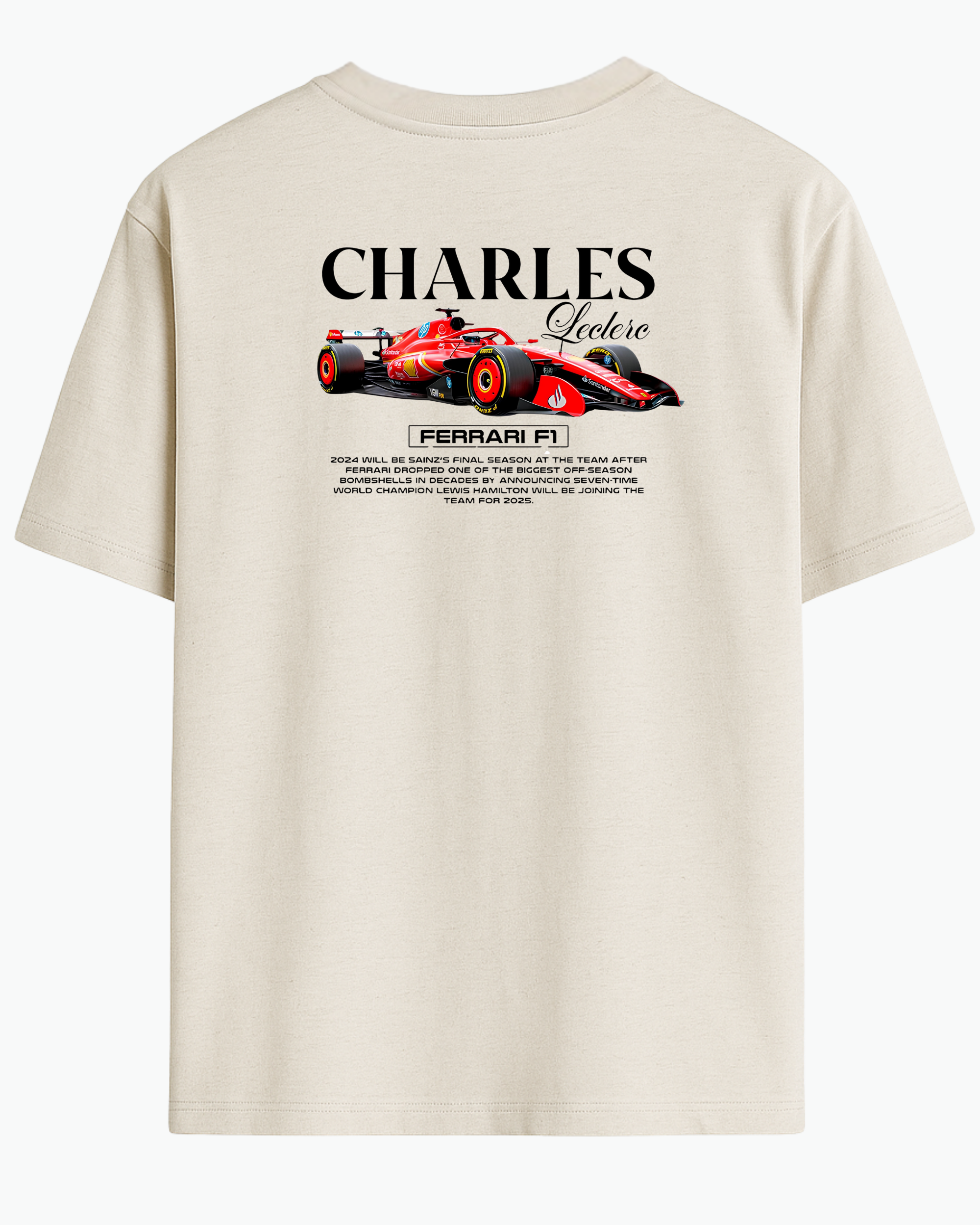 Formula 1 x Charles Leclerc Tişört