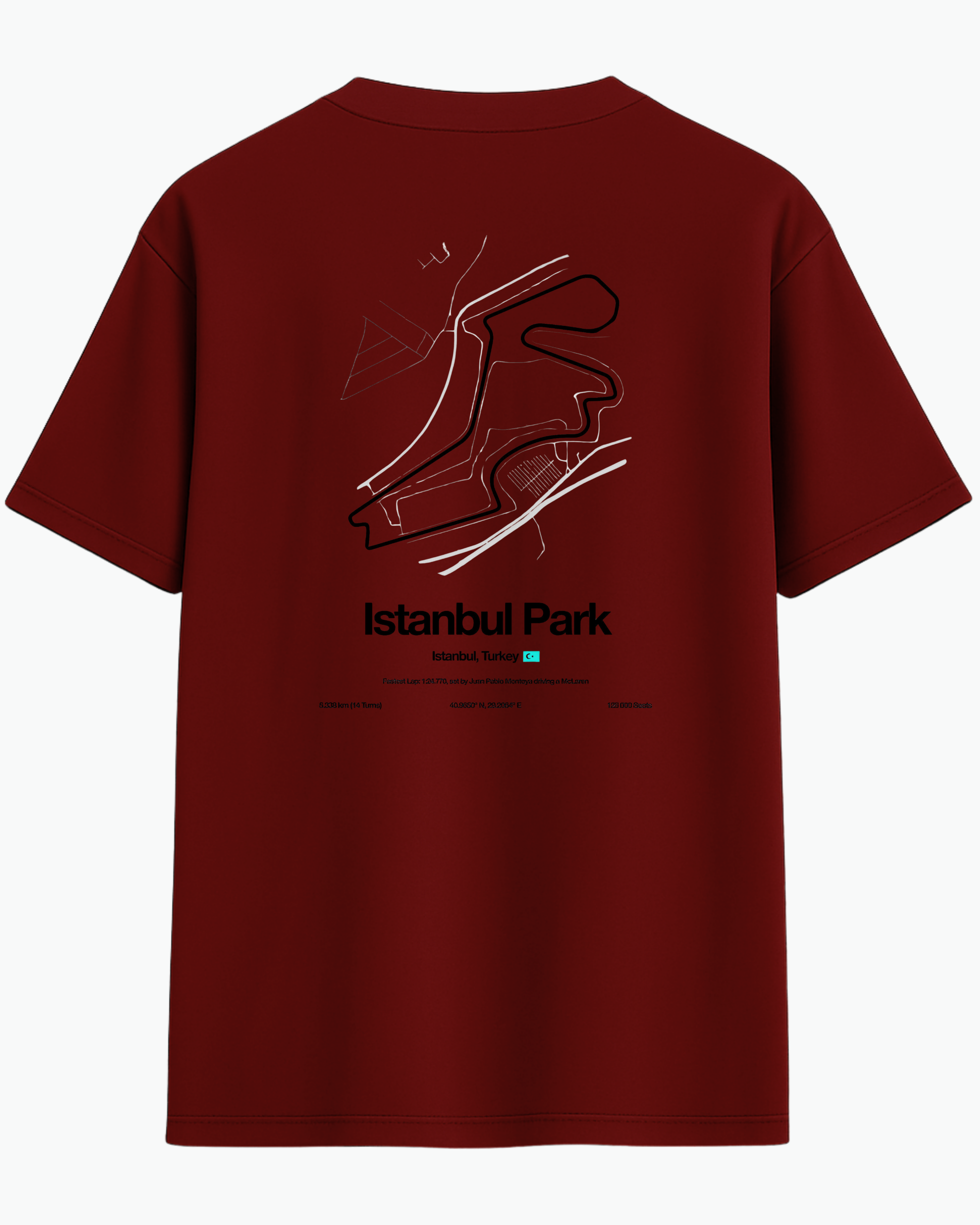 Formula 1 x Istanbul Park Tişört