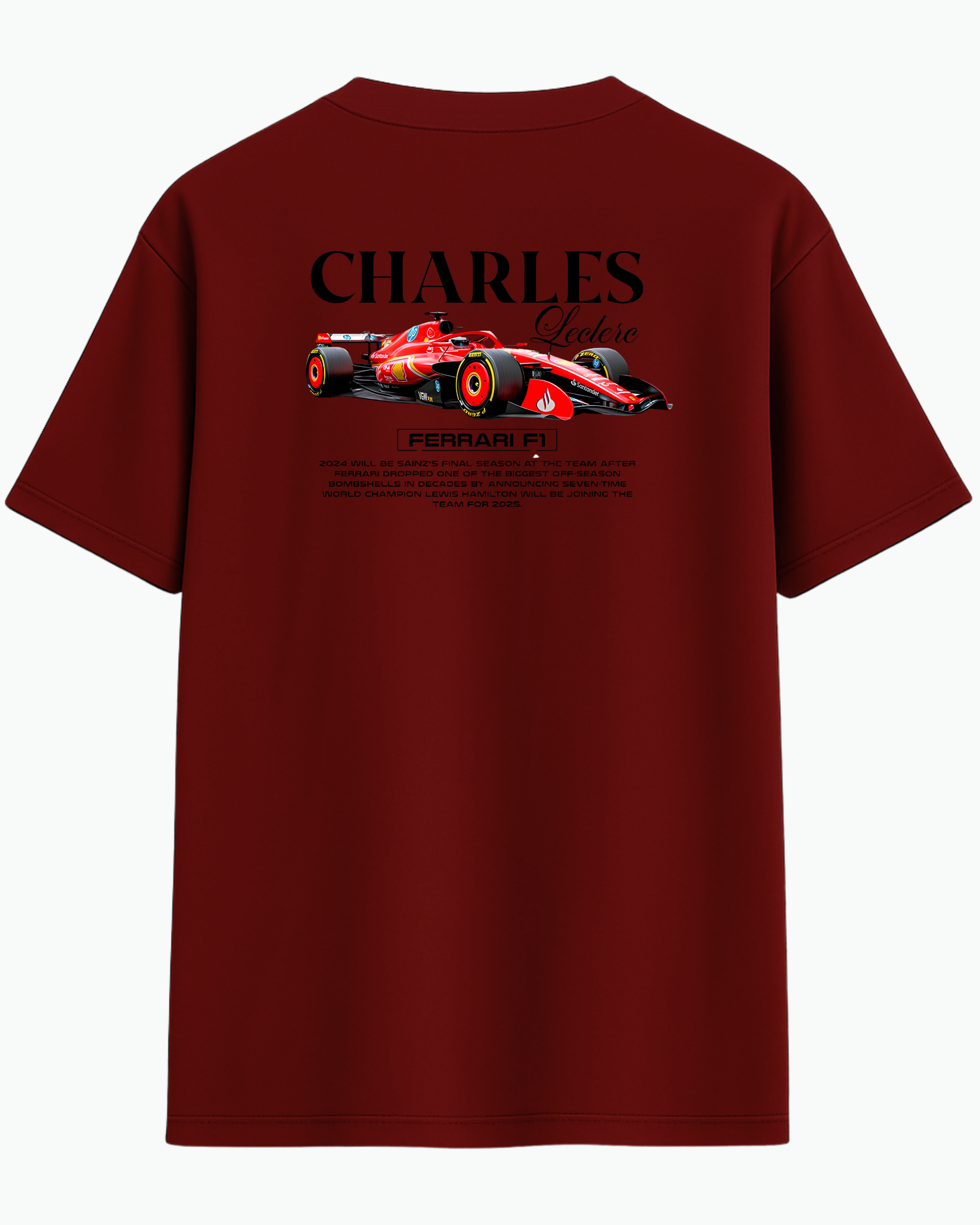 Formula 1 x Charles Leclerc Tişört