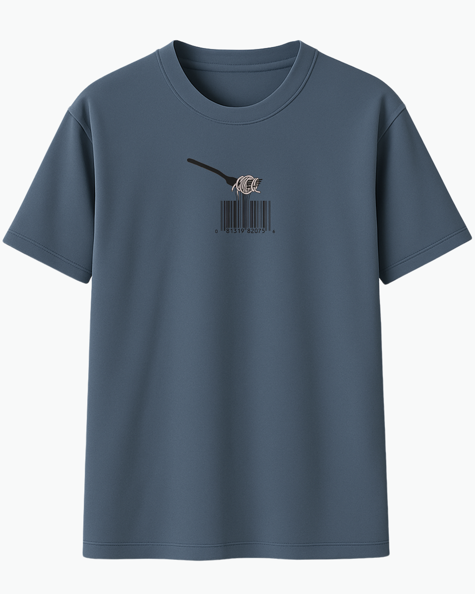 Spaghetti Barkod Tişört