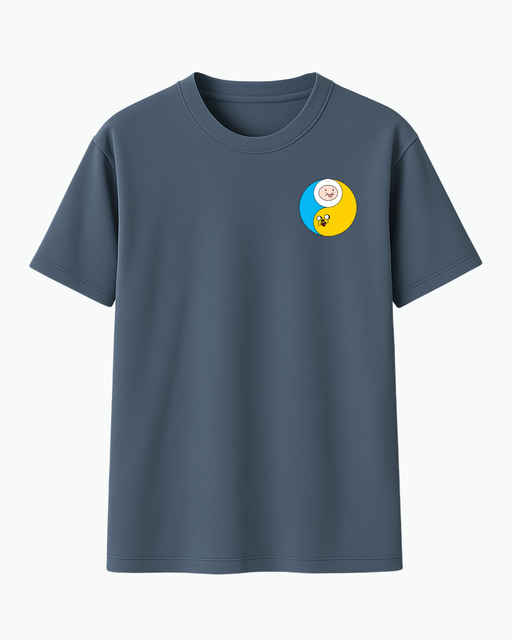 Adventure Time Yin Yang T-shirt