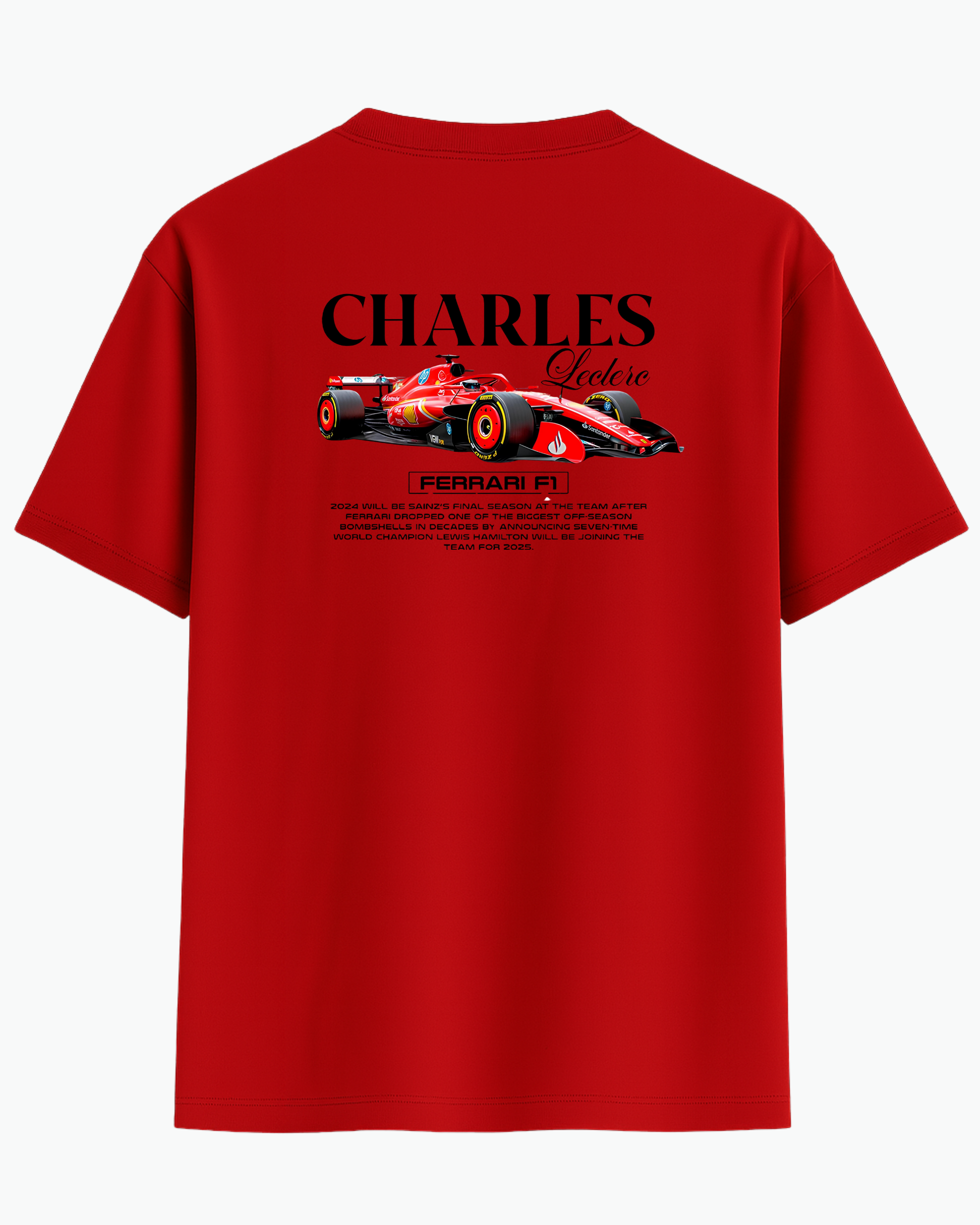 Formula 1 x Charles Leclerc Tişört