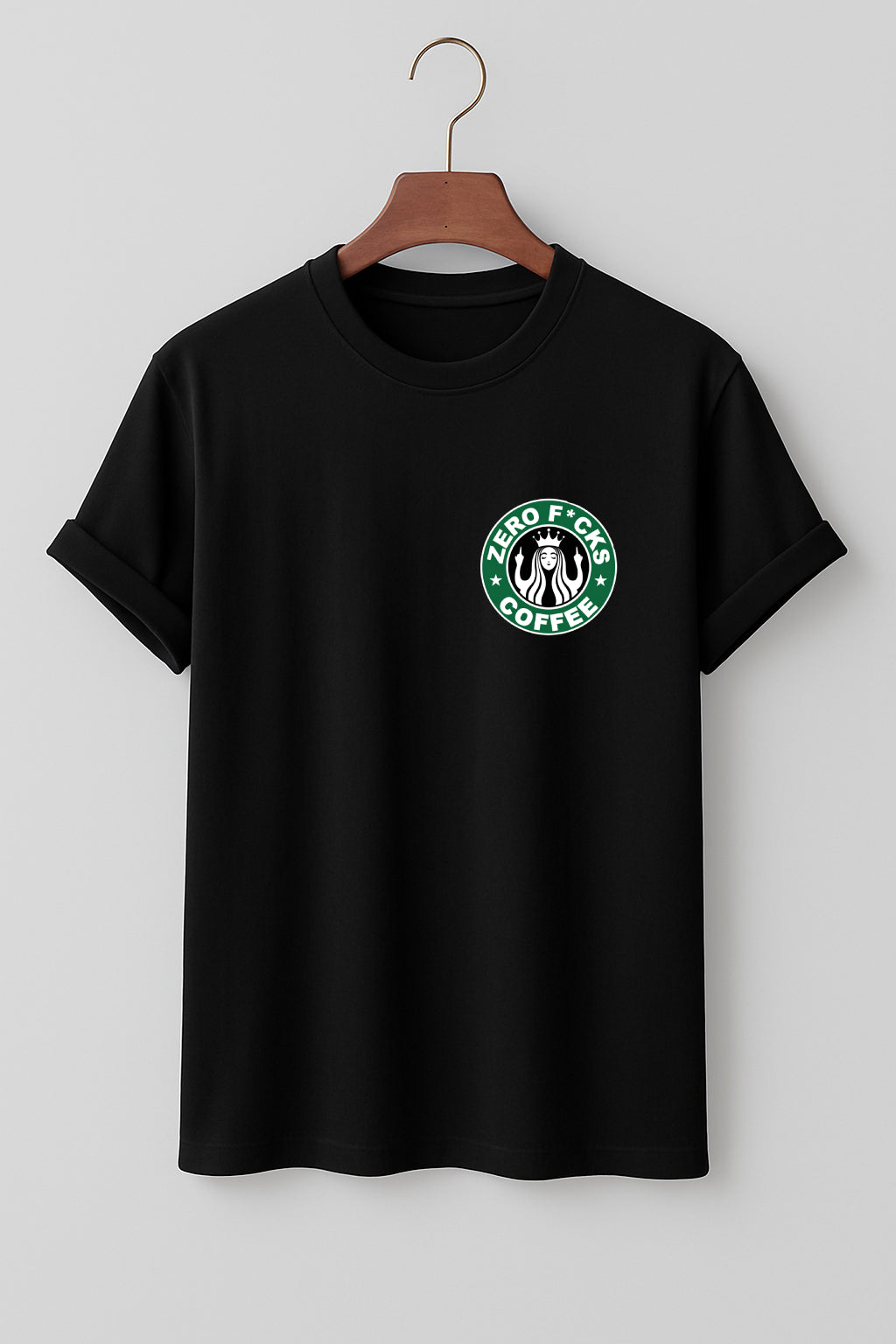Zero F*cks Coffee T-shirt