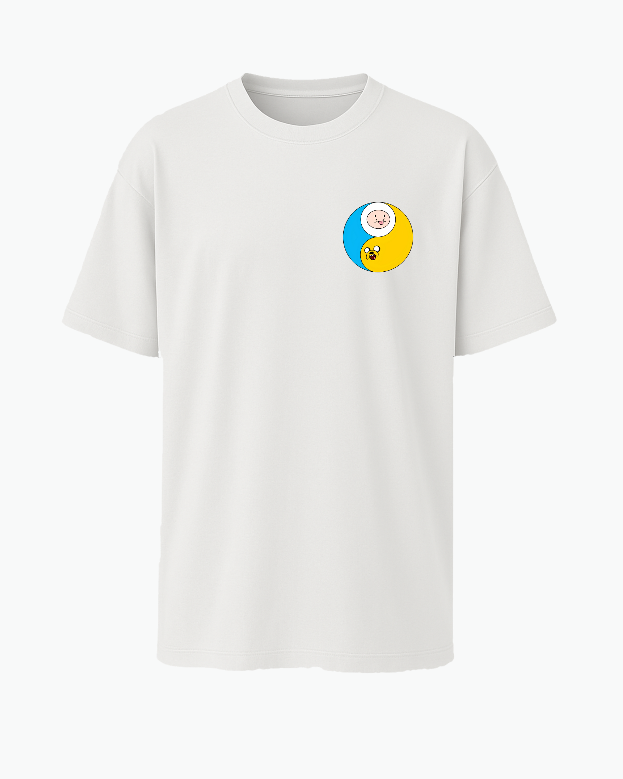 Adventure Time Yin Yang T-shirt