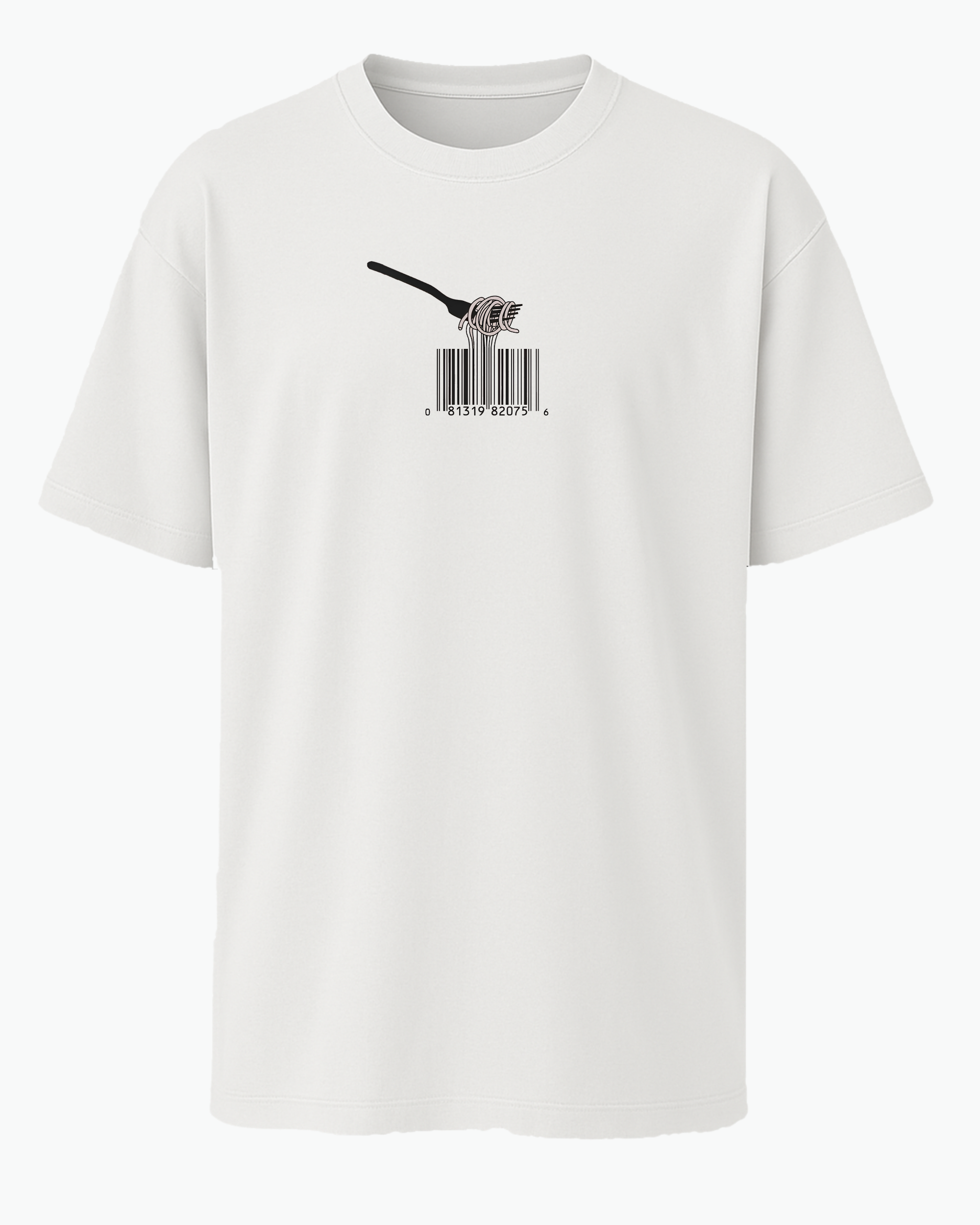Spaghetti Barkod Tişört