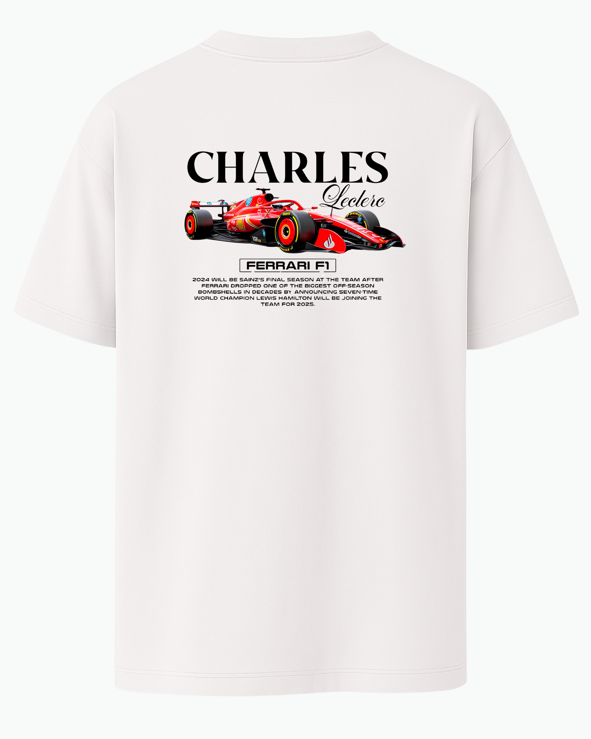 Formula 1 x Charles Leclerc Tişört