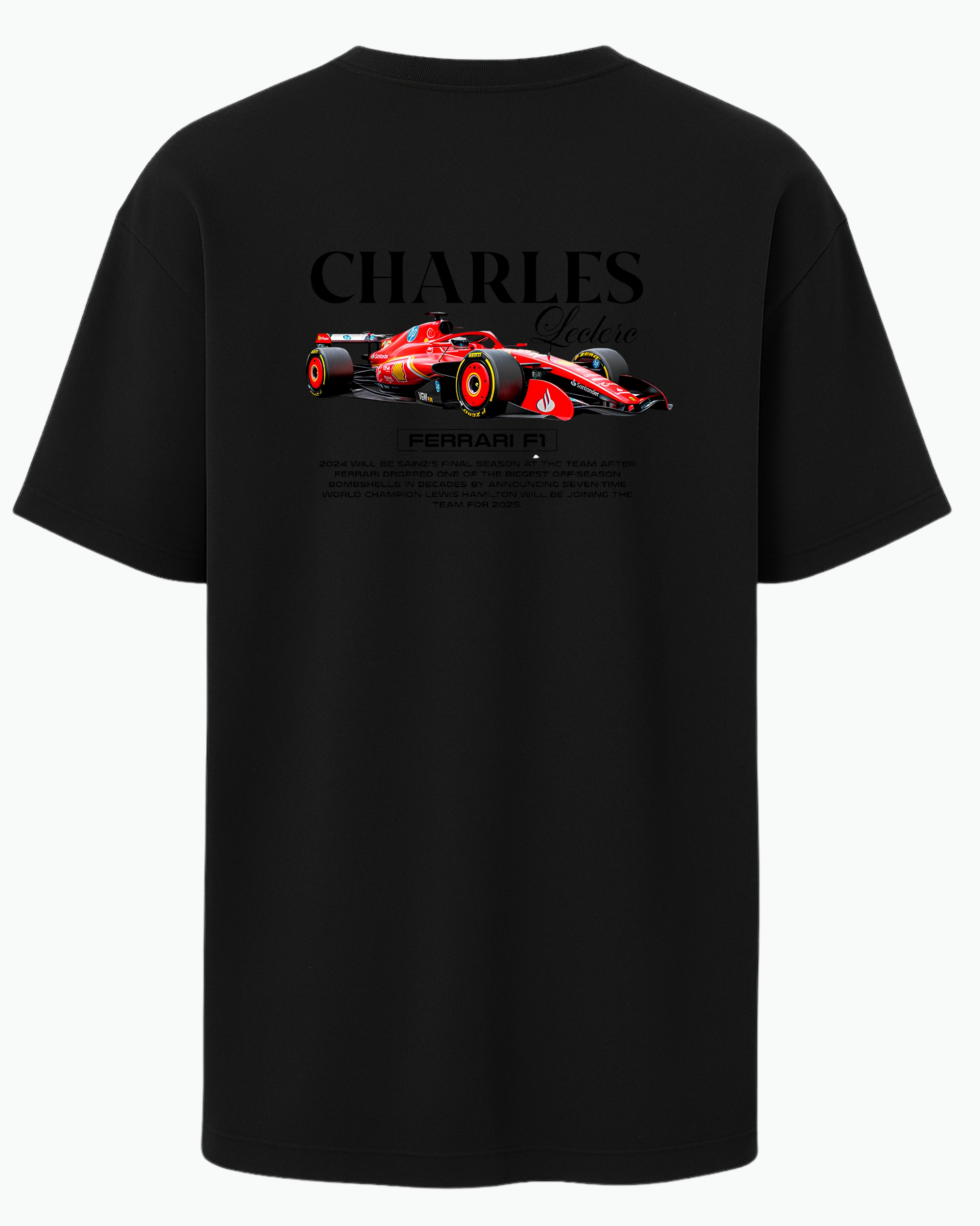 Formula 1 x Charles Leclerc Tişört