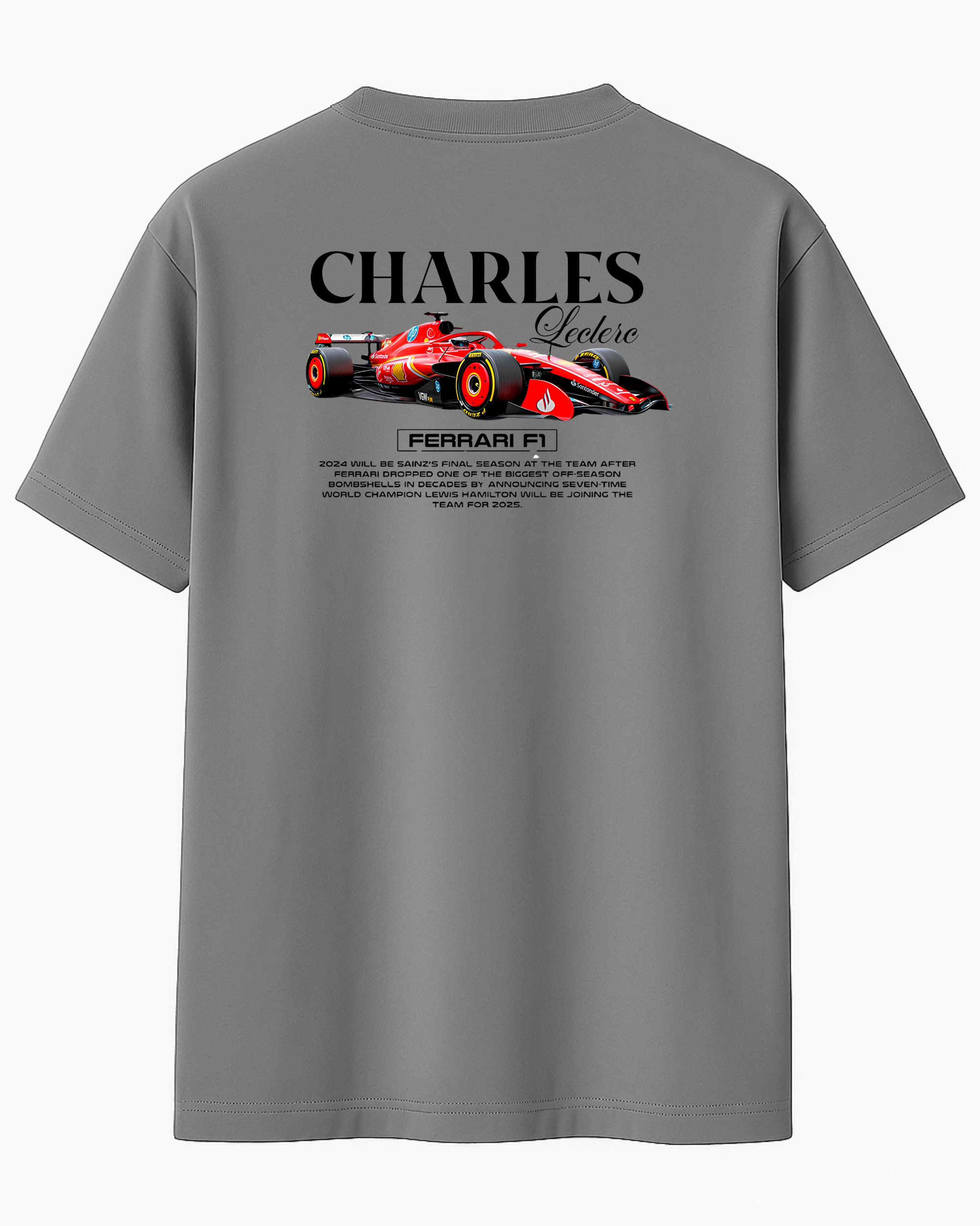 Formula 1 x Charles Leclerc Tişört