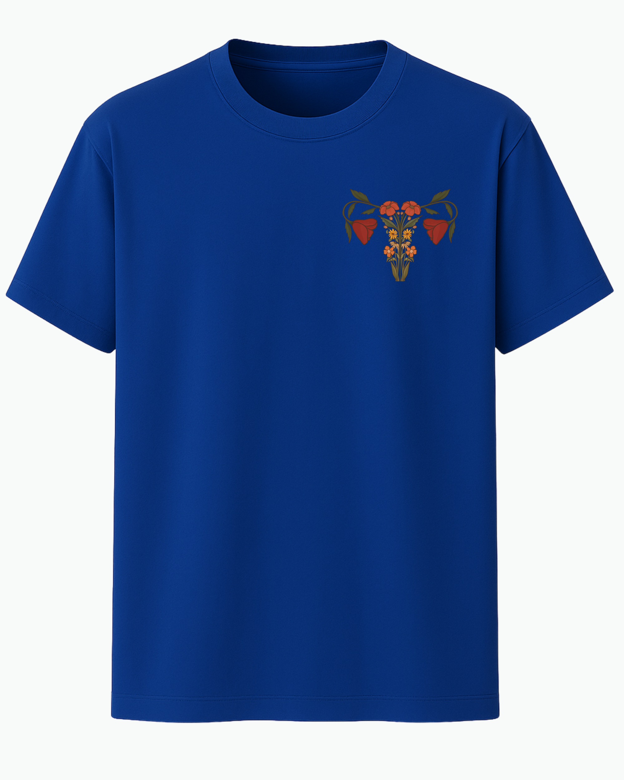 Çiçek Uterus T-shirt