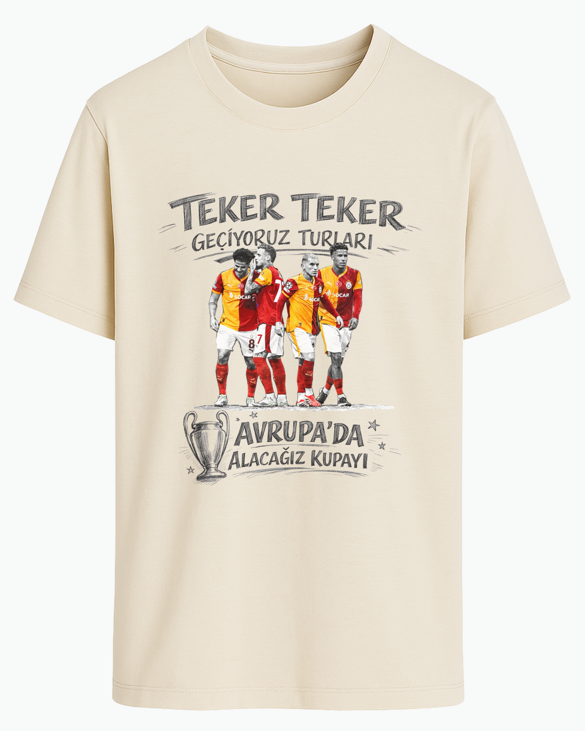 Gala "Avrupa'da Alacağız Kupayı" Taraftar Tişört