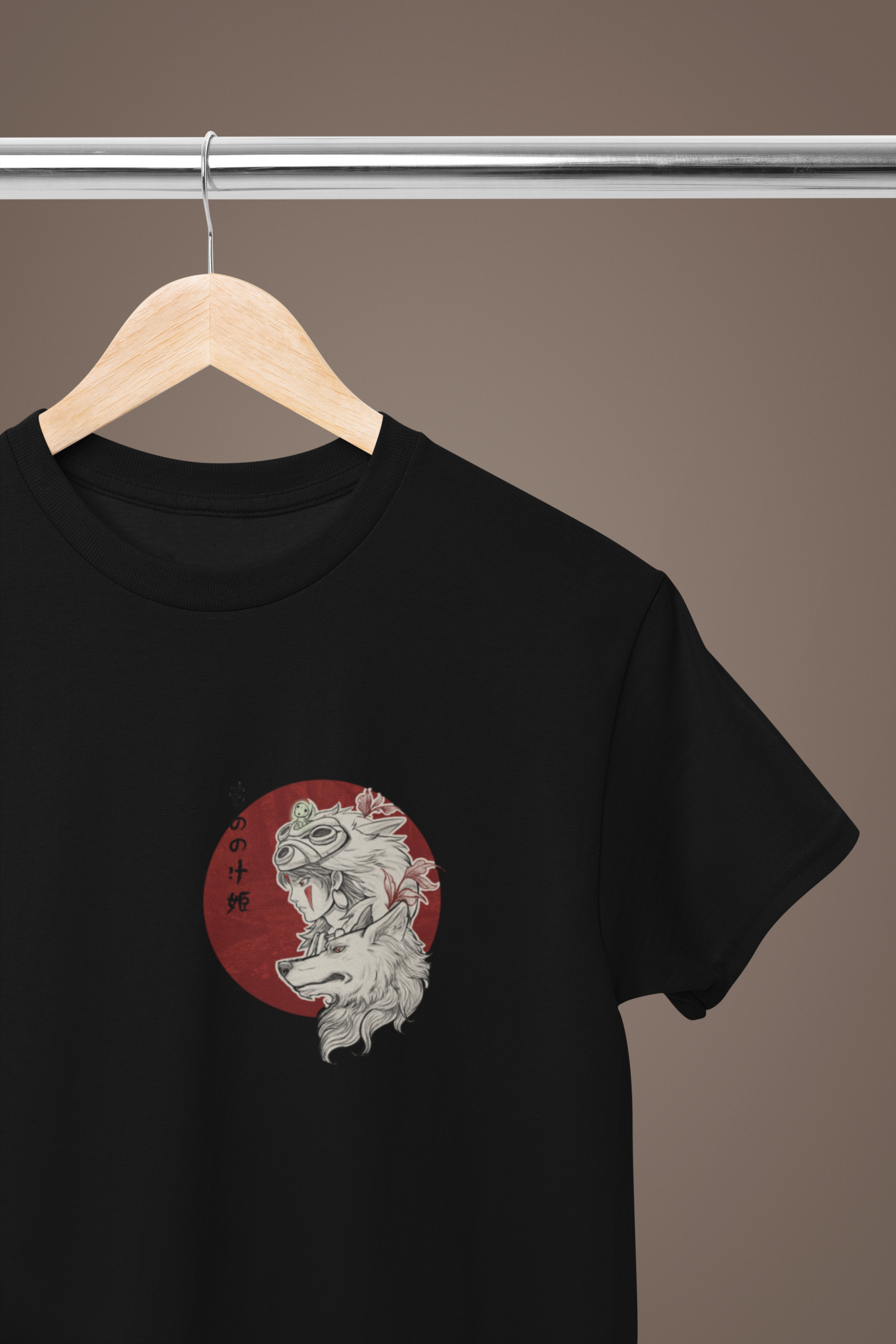Ghibli Warriors | Mononoke Wolf T-shirt