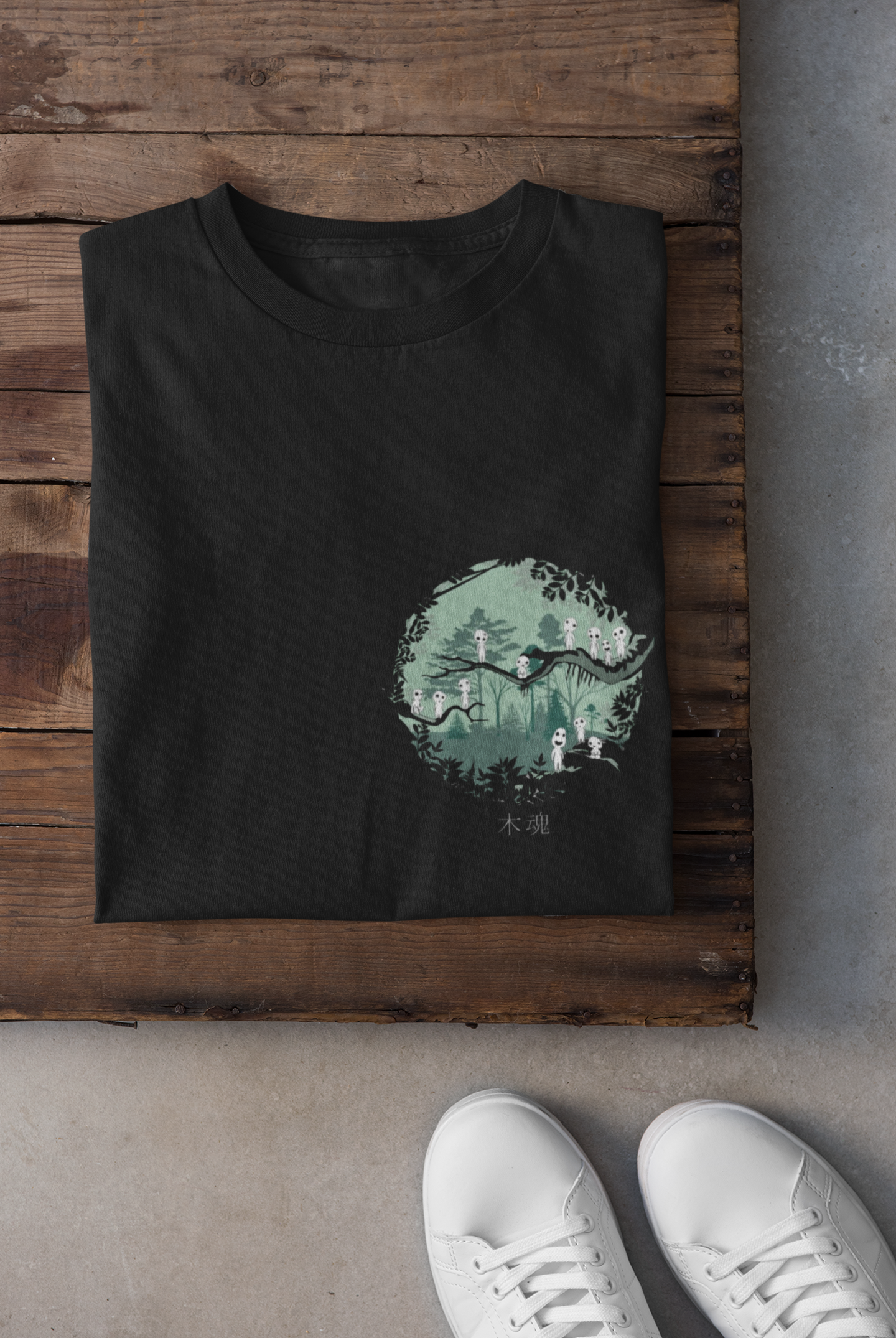 Ghibli Forest | Kodama T-shirt