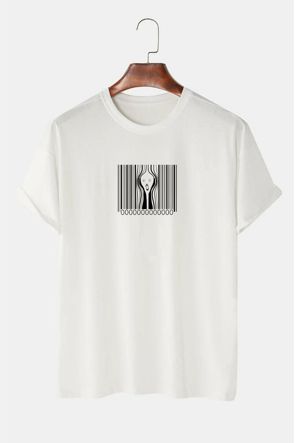 The Scream Barkod T-shirt