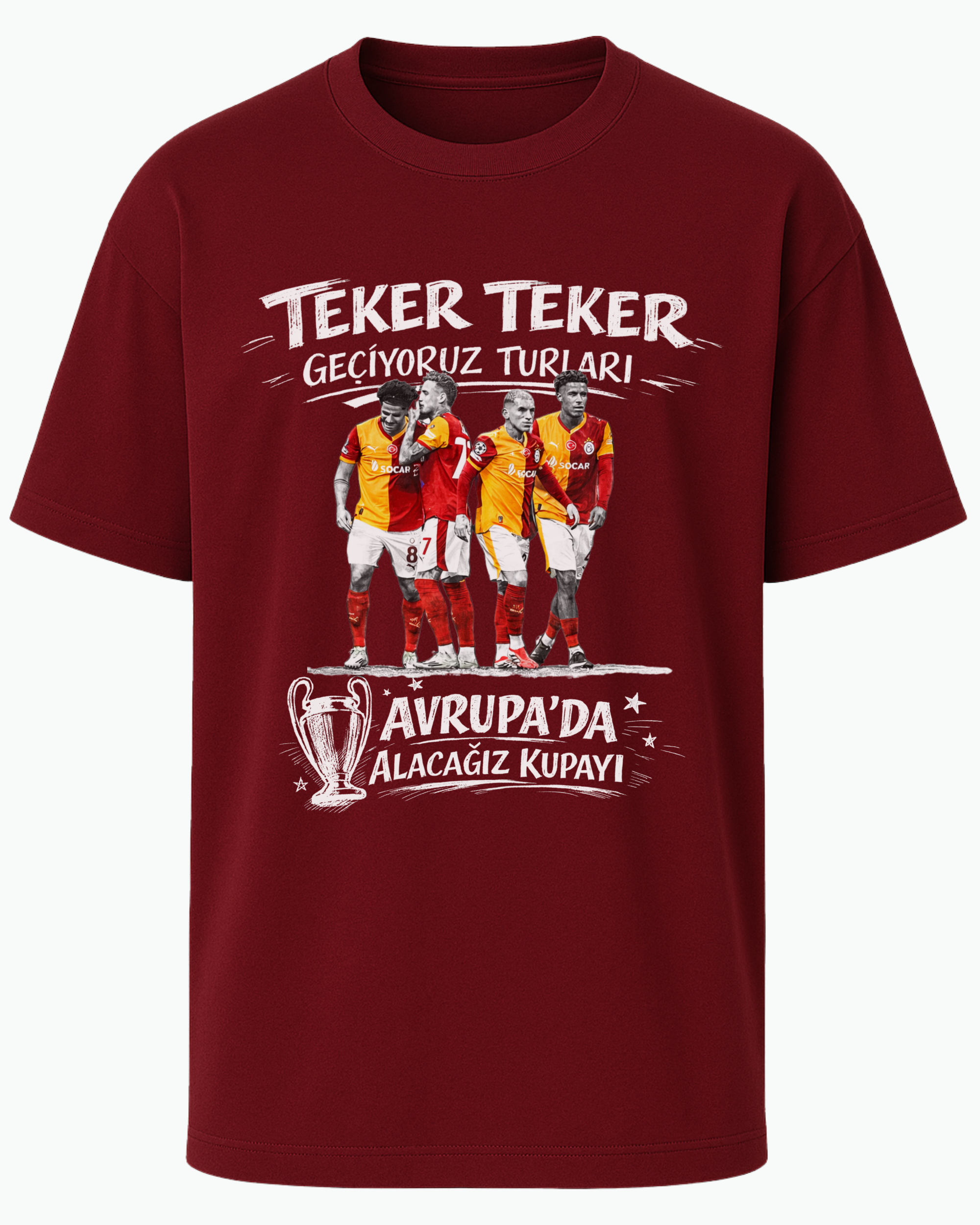 Gala "Avrupa'da Alacağız Kupayı" Taraftar Tişört