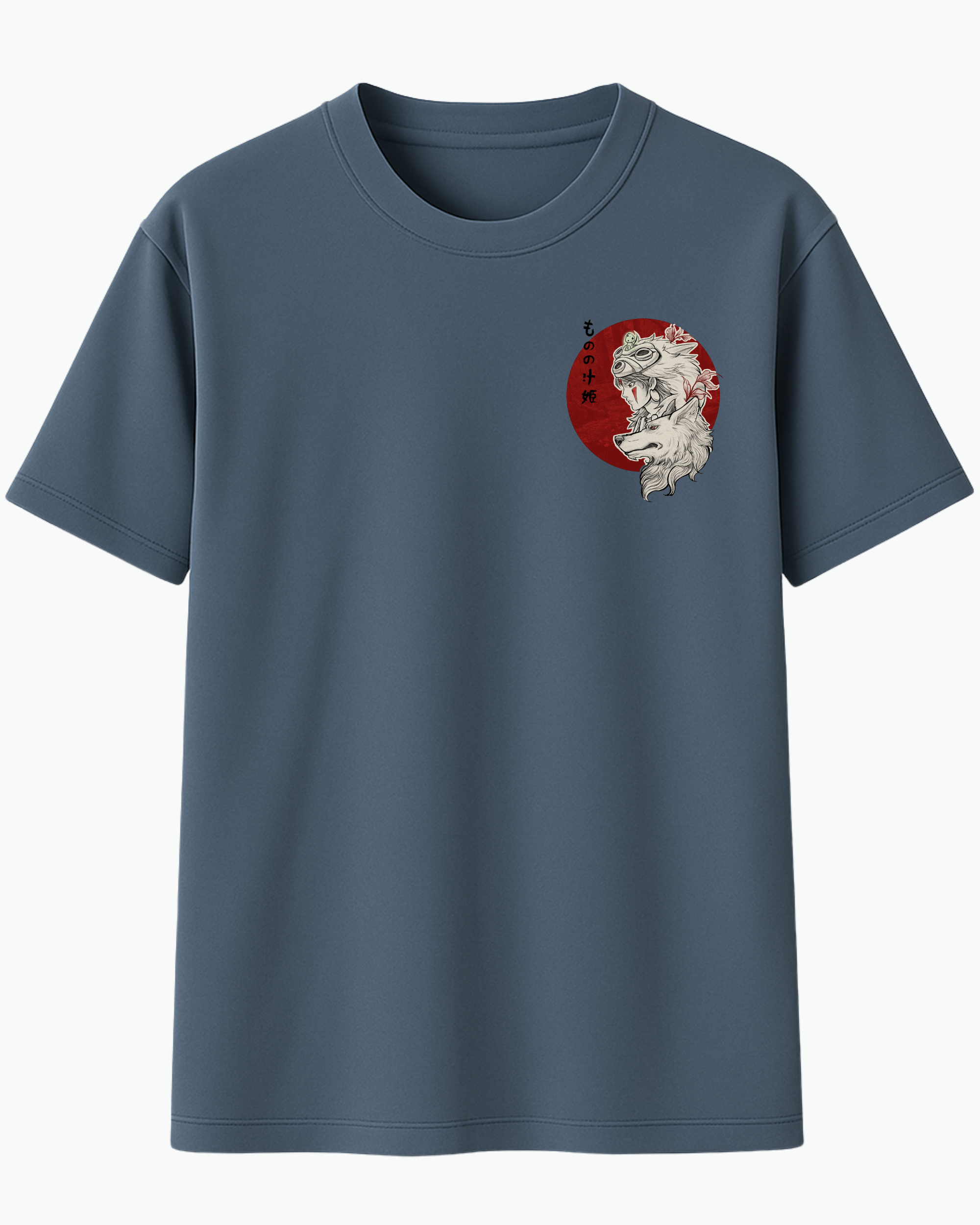 Ghibli Warriors | Mononoke Wolf Tişört