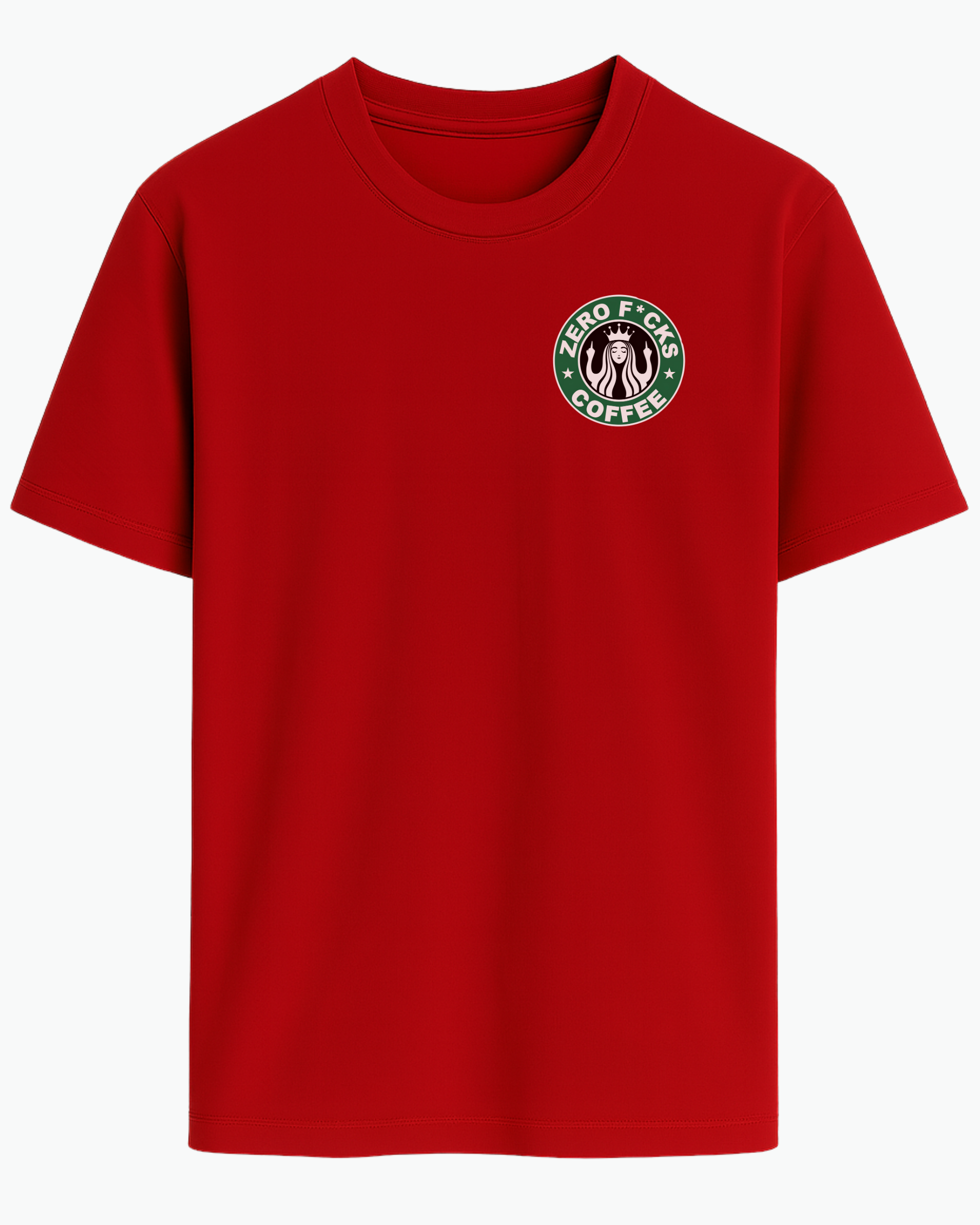 Starbucks X Zero F*cks Tişört