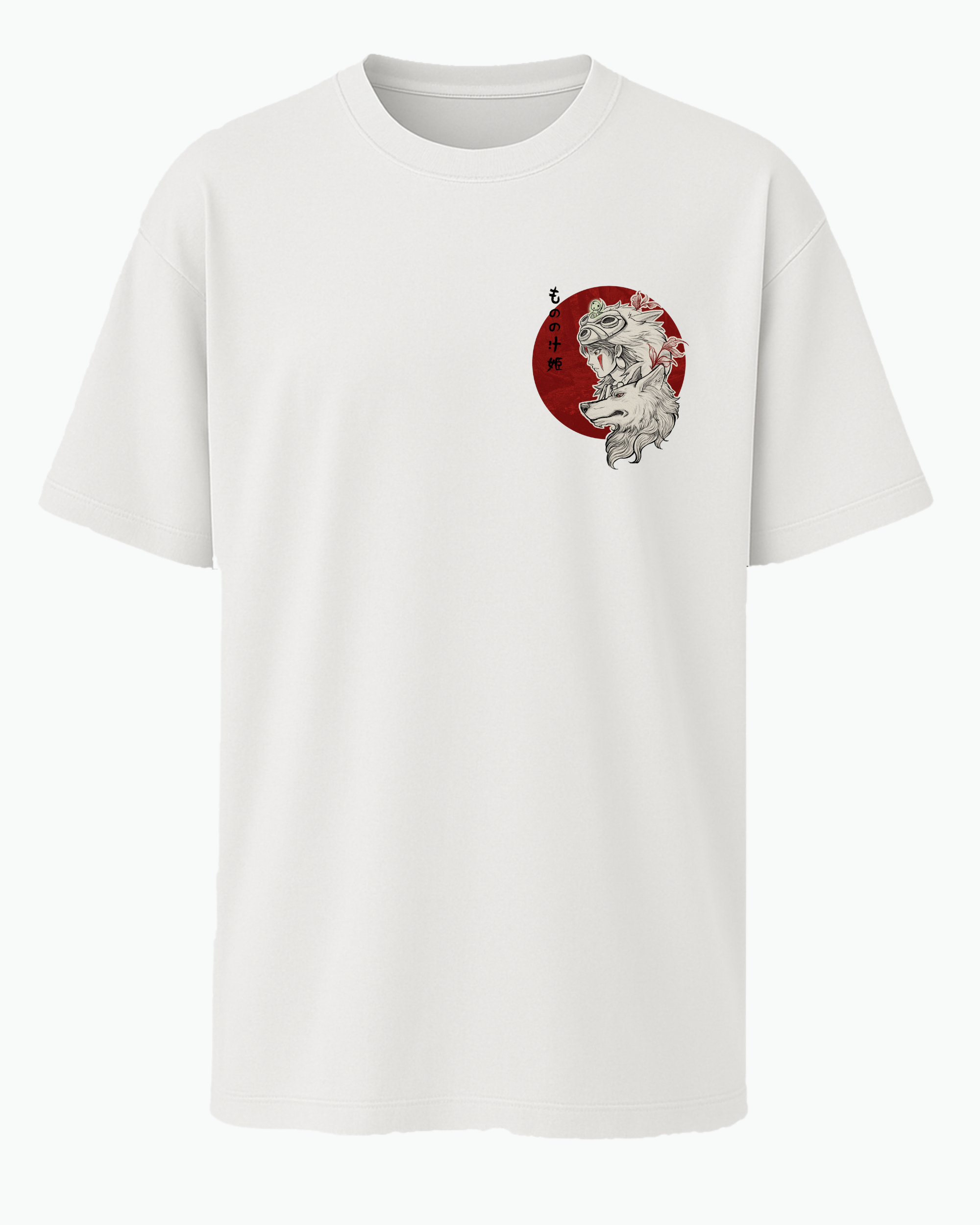 Ghibli Warriors | Mononoke Wolf Tişört
