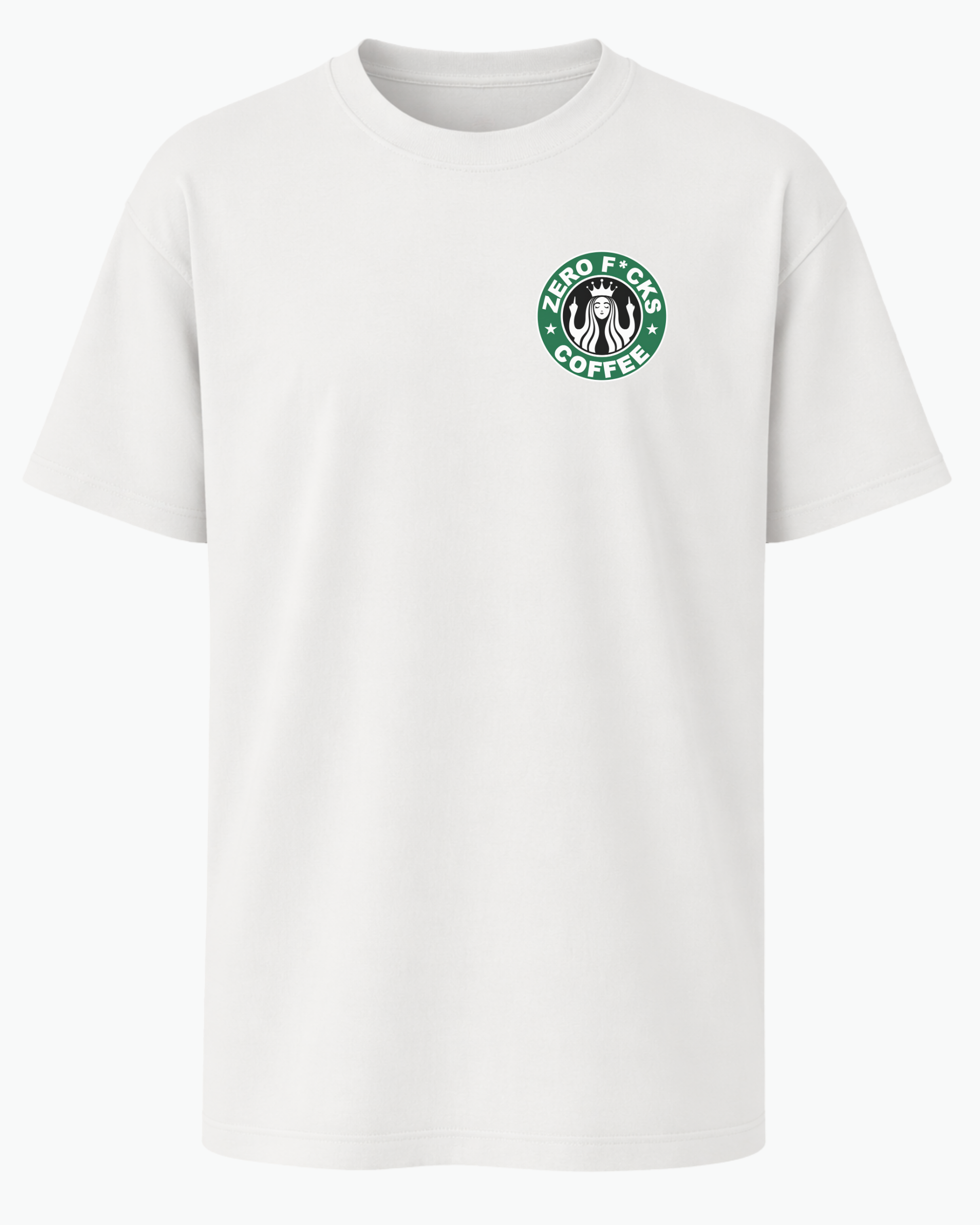 Starbucks X Zero F*cks Tişört
