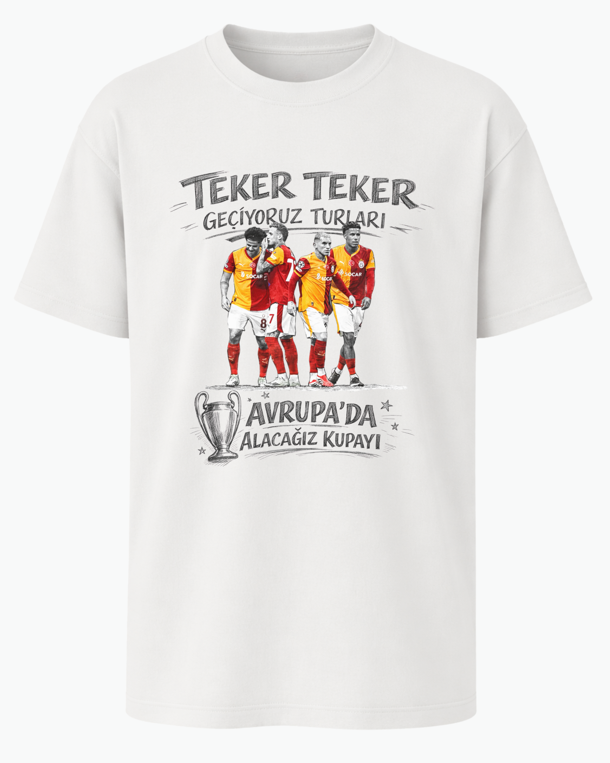 Gala "Avrupa'da Alacağız Kupayı" Taraftar Tişört