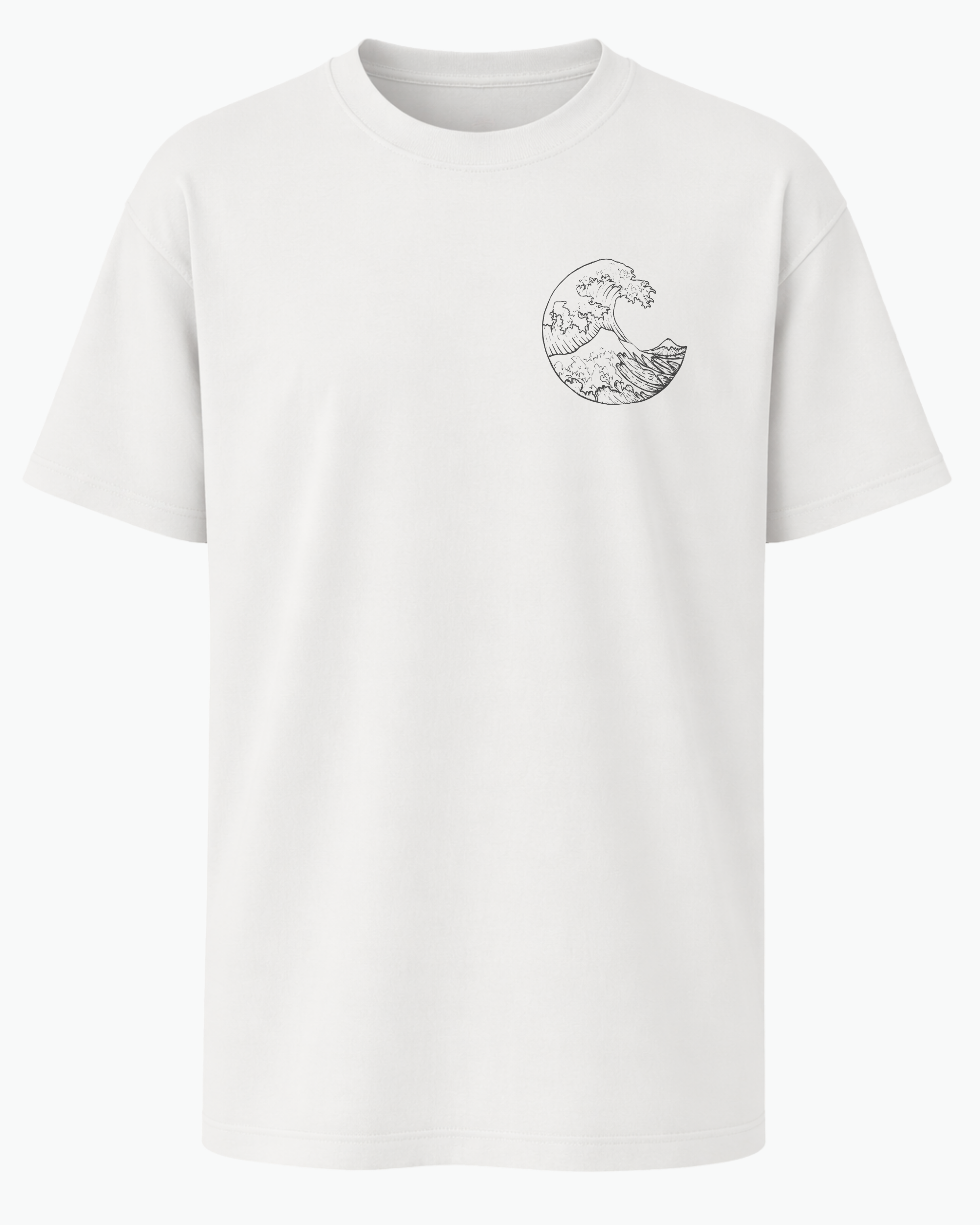 Kanagawa Japon Dalgası Tişört
