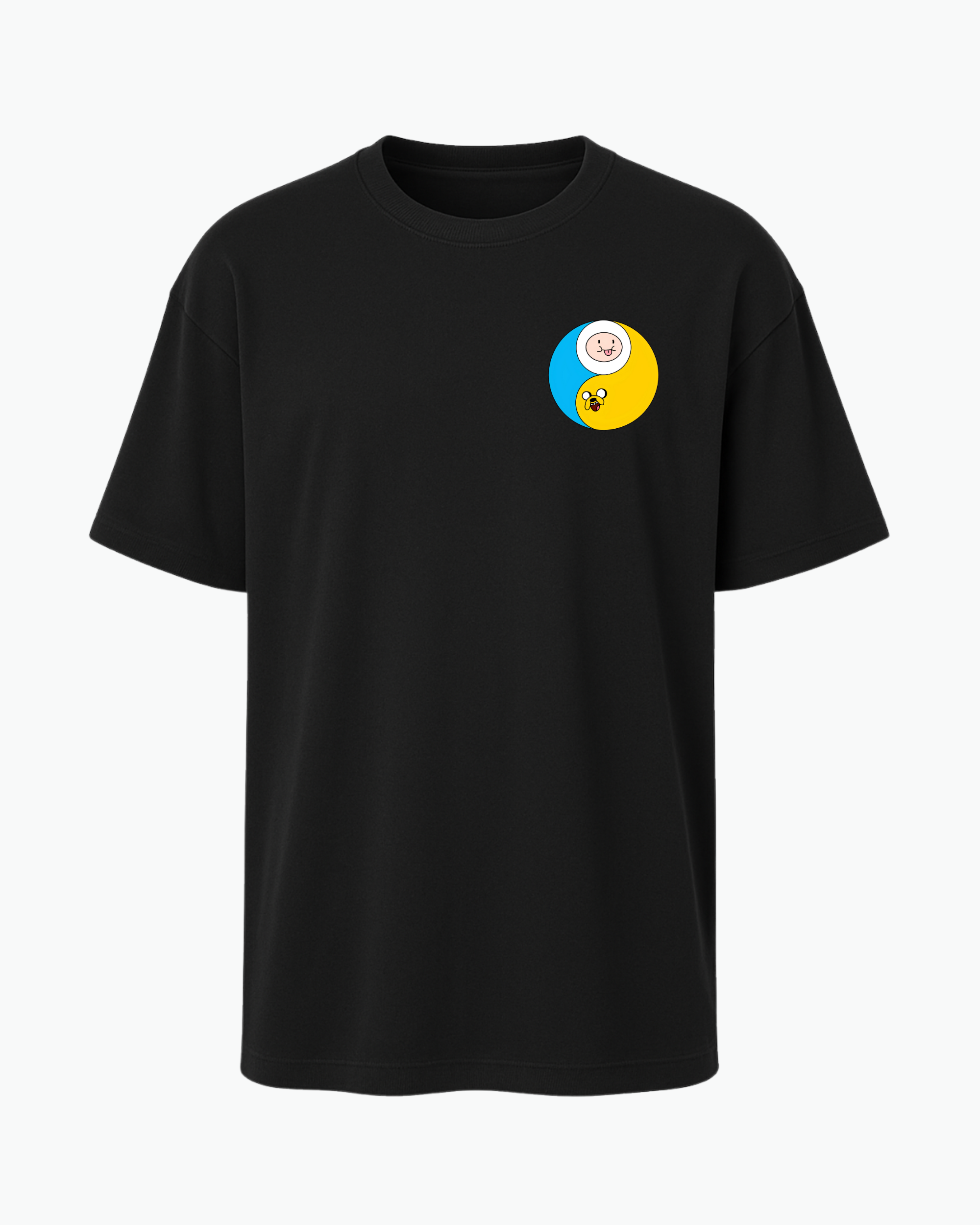 Adventure Time Yin Yang T-shirt