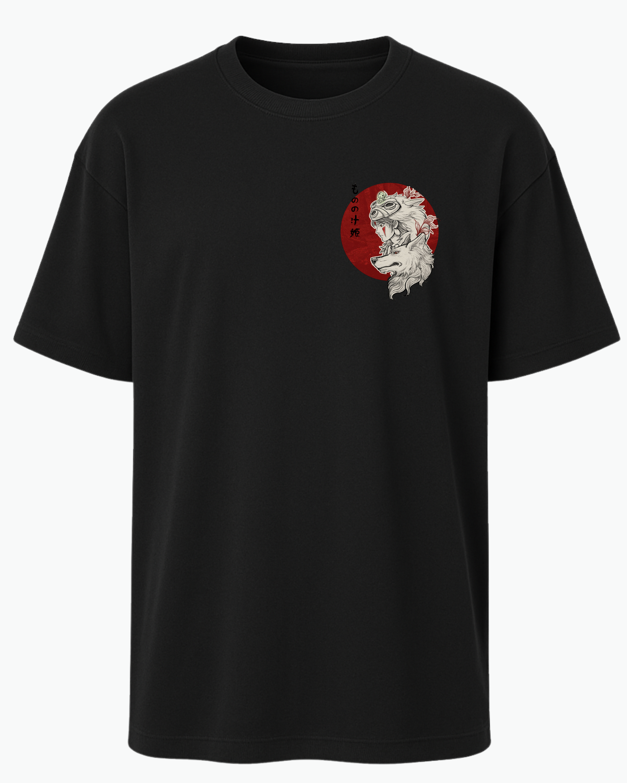 Ghibli Warriors | Mononoke Wolf Tişört