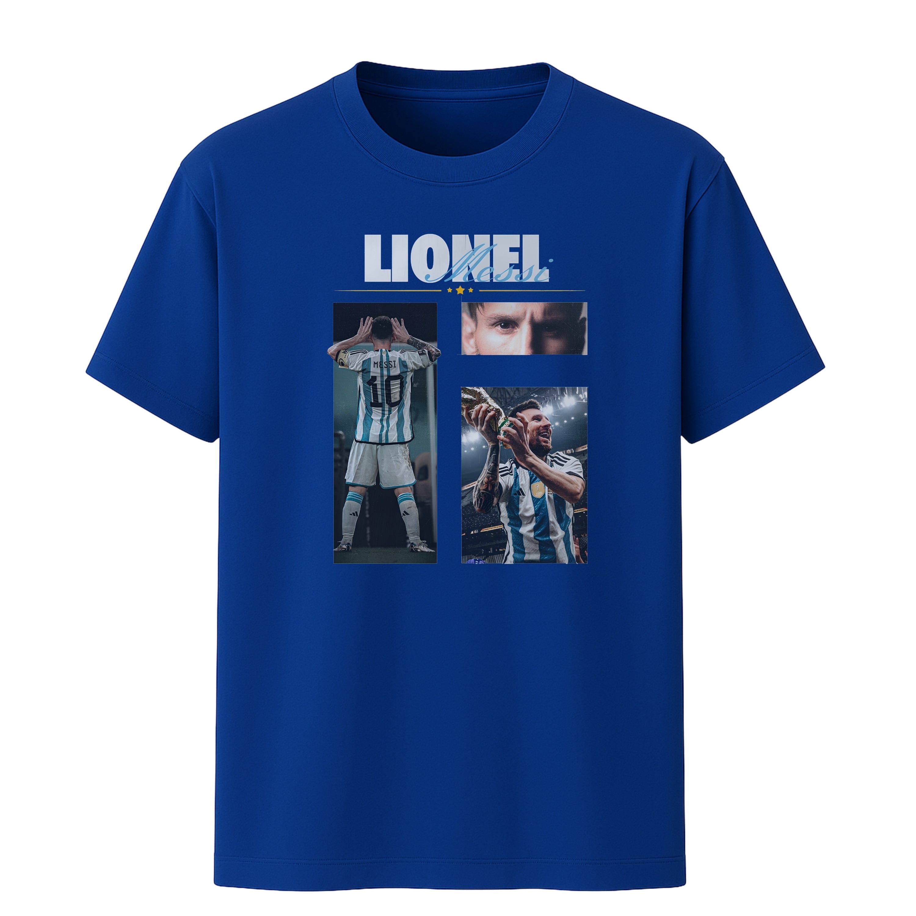 Messi Kolaj Futbol Tişört