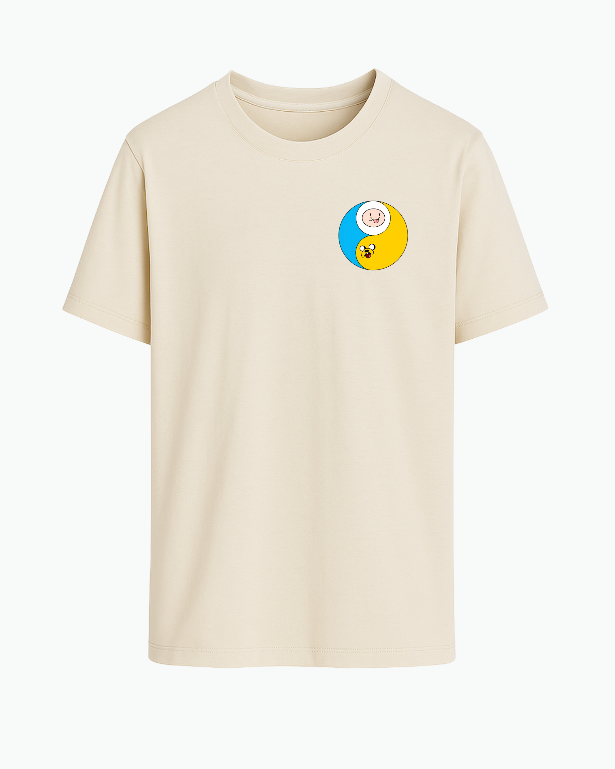 Adventure Time Yin Yang T-shirt