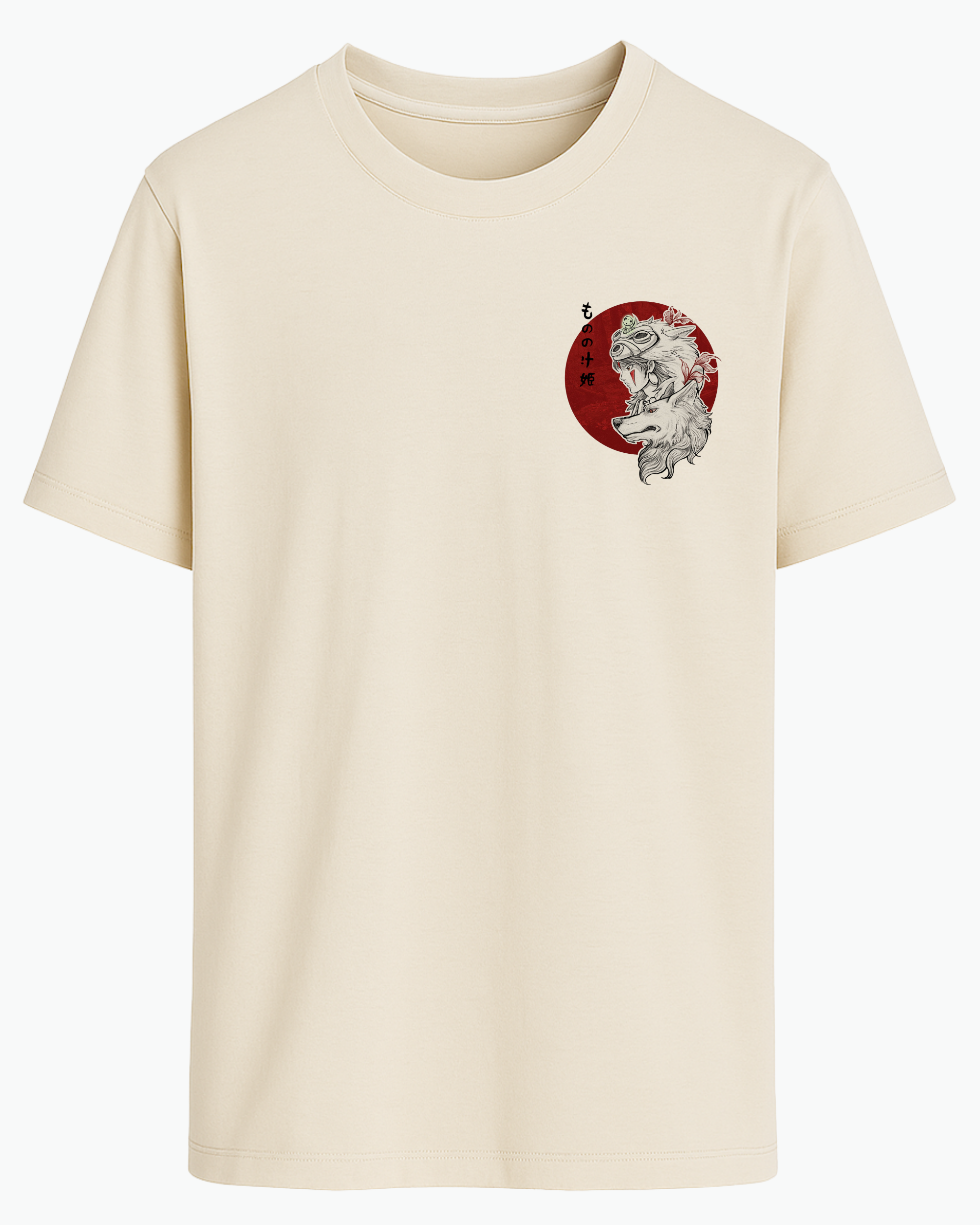 Ghibli Warriors | Mononoke Wolf Tişört
