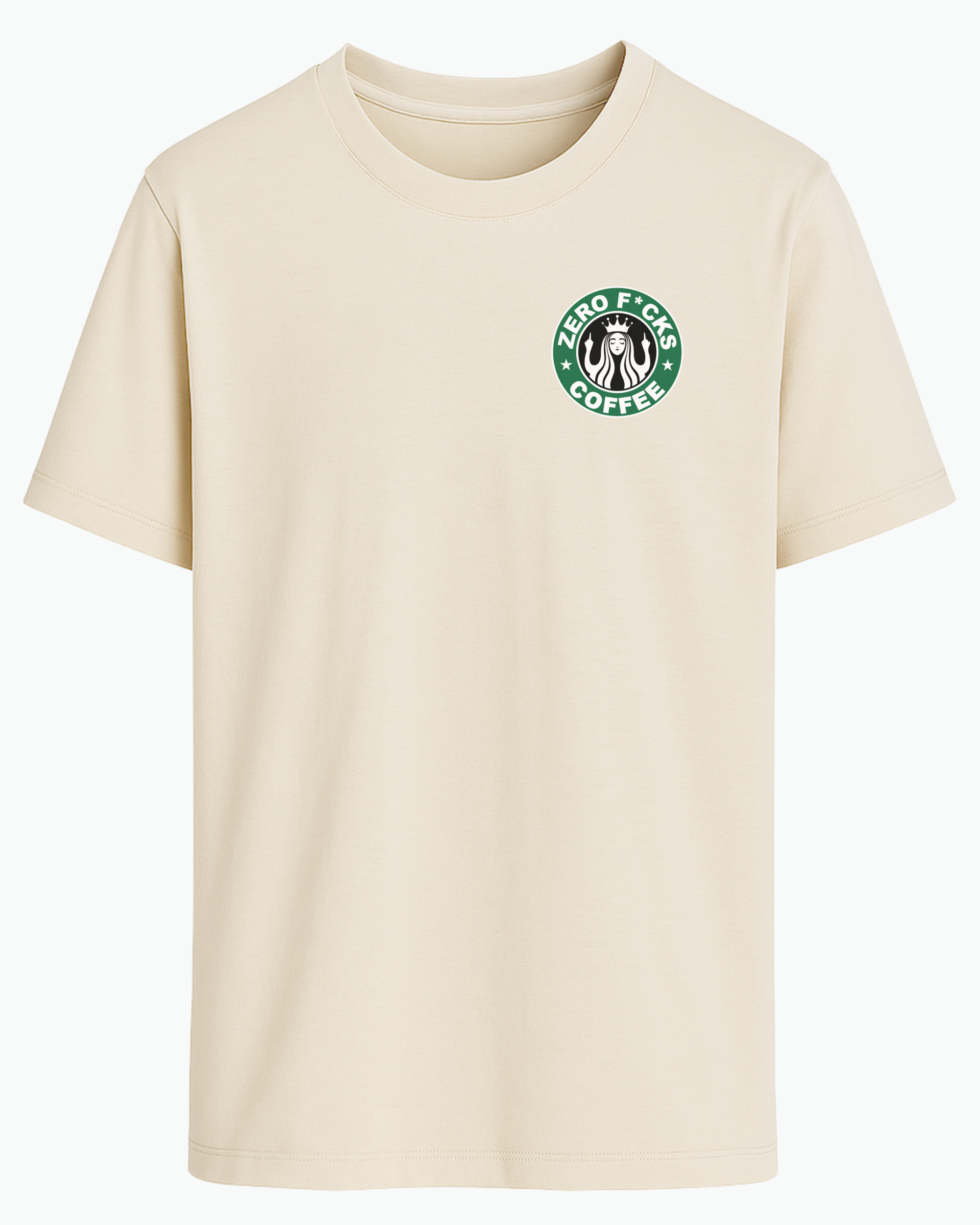 Starbucks X Zero F*cks Tişört