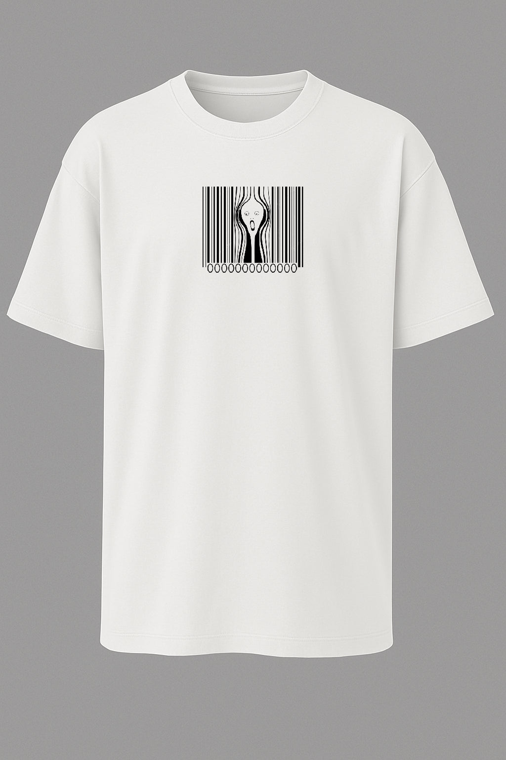 The Scream Barkod T-shirt