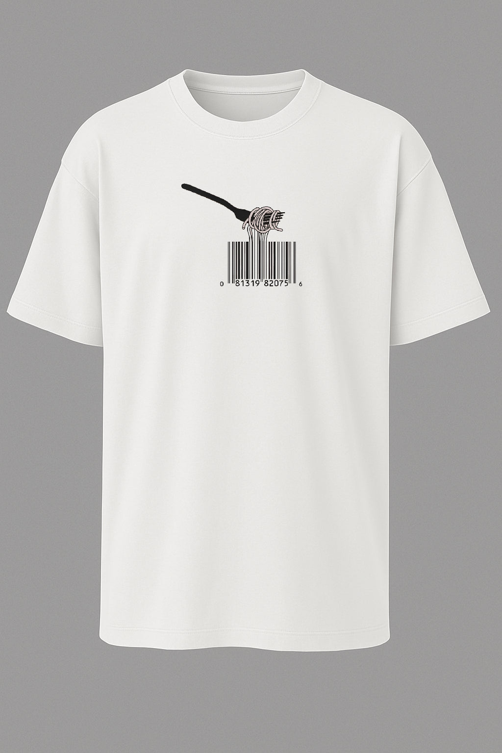Spaghetti Barkod T-shirt